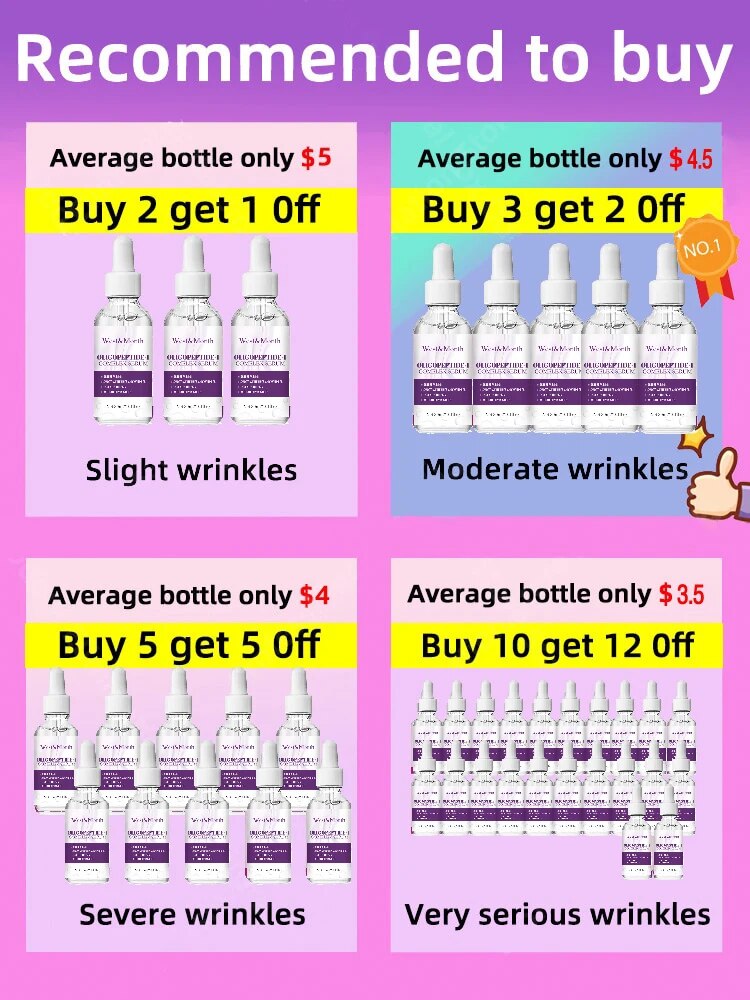 Anti Wrinkle Instant Remover Anti-wrinkle Serum Face Neck Forehead Wrinkles Removal Anti-aging Skin Firming