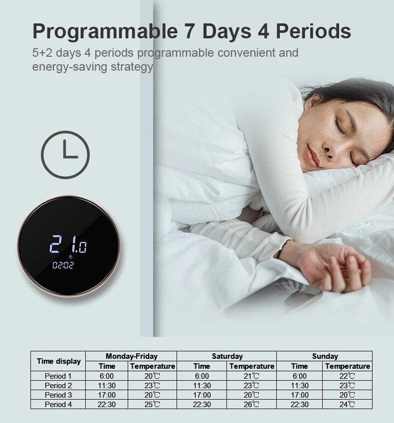 Smart Digital Wi Fi Temperature and Humidity Thermostat Support Google Alexa. Smart Nest Learning Thermostat