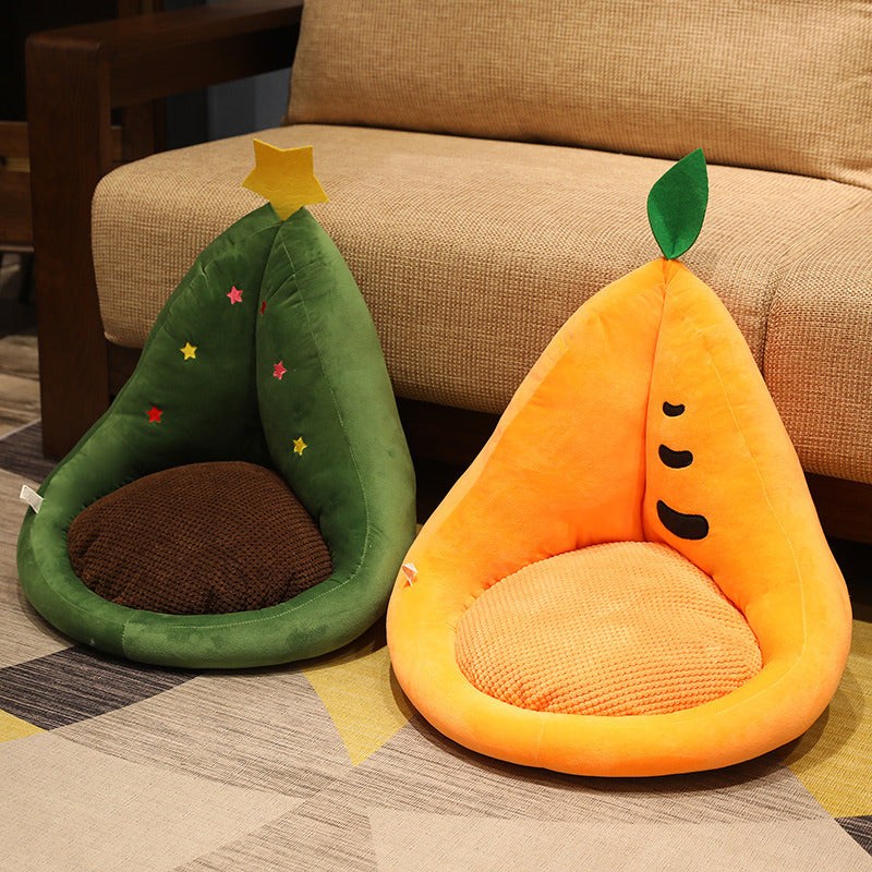 Multifunction Plush Fruit Cushion